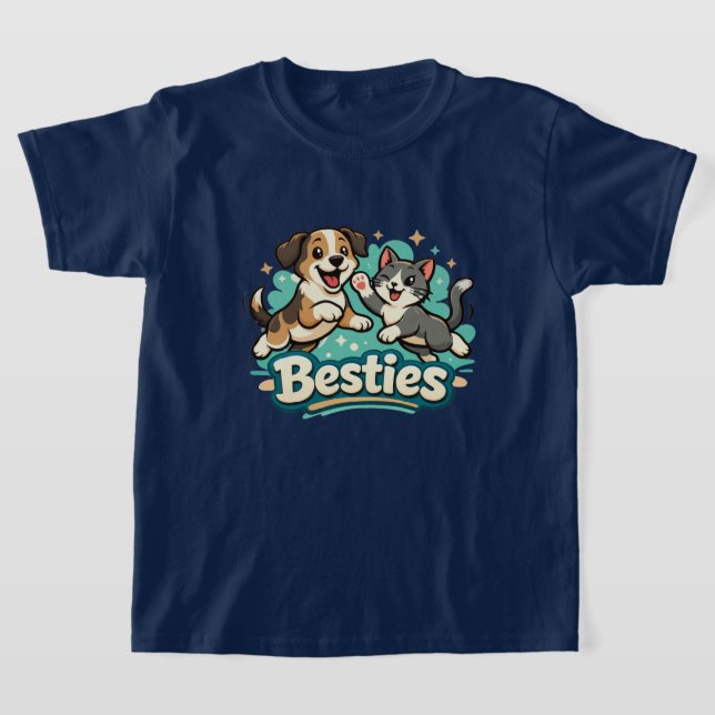 T-shirt Meilleures amies  (Poser)
