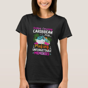 T-shirt Meilleures amies croisant dans les Caraïbes 2026 C