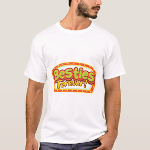 T-shirt Meilleures Amies Pour Toujours