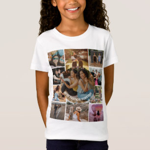 T-Shirt Meilleures Amies Pour Toujours 11 Collage De Photo