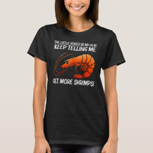 T-shirt Meilleures crevettes pour hommes femmes crevettes 