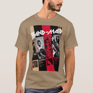 T-shirt Meilleures Maids de groupe Nouvelle œuvre d'art Ca