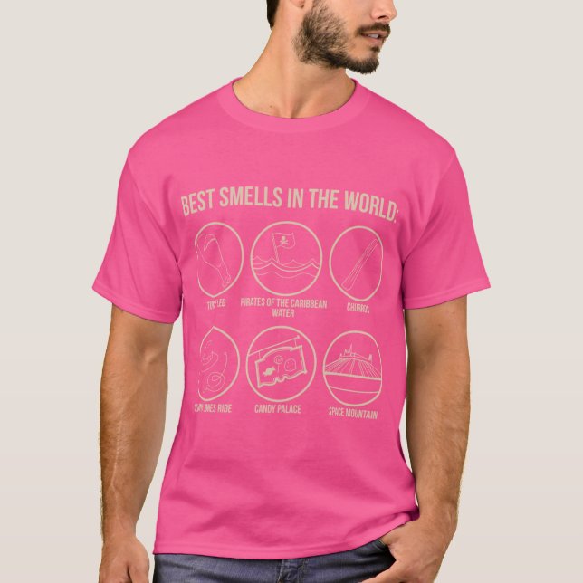 T-shirt Meilleures odeurs au monde (Devant)