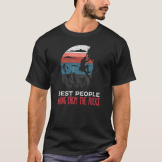 T-shirt Meilleures personnes vintage suspendues aux montag