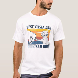 T-shirt Meilleures Vizsla Papa Jamais Drôle Amateur de chi