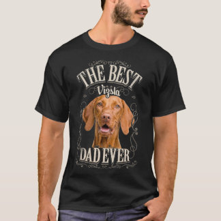 T-shirt Meilleures Vizsla Papa Jamais Drôle Chien Amusant