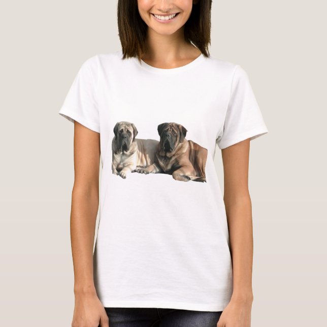 T-shirt Meilleurs amis des Mastiffs (Devant)