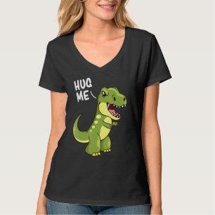 T-shirt Meilleurs Amis Dinosaur Tyrannosaurus Gros Plans D