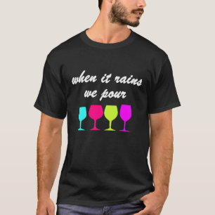 T-shirt Meilleurs Amis Ensemble Amitié Aimer Vin et C