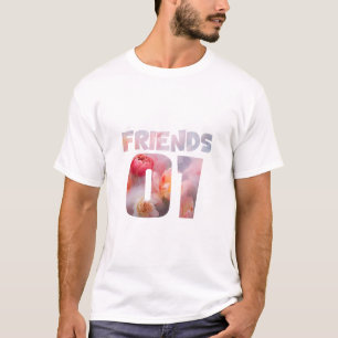 T-shirt Meilleurs amis pour 3 - Amis