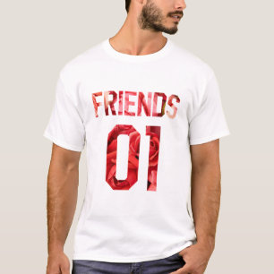 T-shirt Meilleurs amis pour 3 - amis