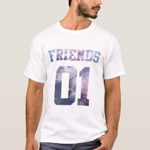 T-shirt Meilleurs amis pour 3 - Amis