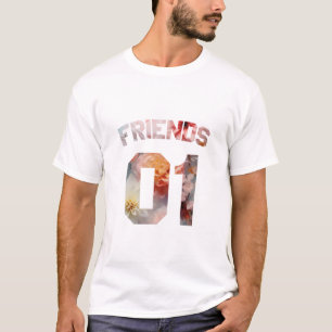 T-shirt Meilleurs amis pour 3 - amis 01