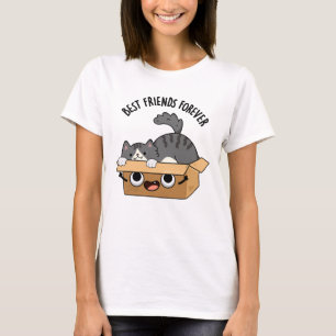 T-shirt Meilleurs Amis Pour Jamais Drôle Chat Et Camion
