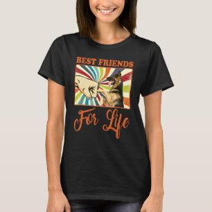 T-shirt Meilleurs amis pour la vie Chien berger allemand