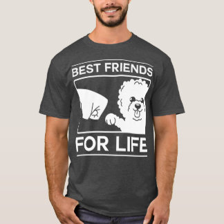 T-shirt Meilleurs Amis Pour La Vie Propriétaire De Chien B