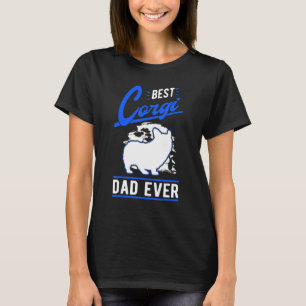 T-shirt Meilleurs Corgi papa jamais