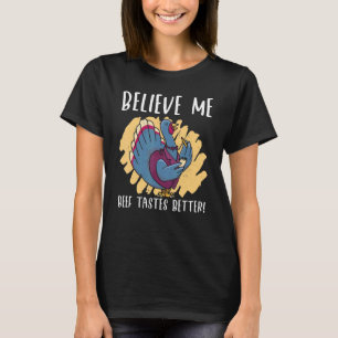 T-shirt Meilleurs Goûts De Boeuf Merci Donnant Drôle Thank