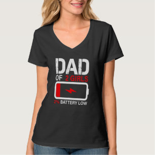 T-shirt Meilleurs petits-enfants de papa grand-père de fil