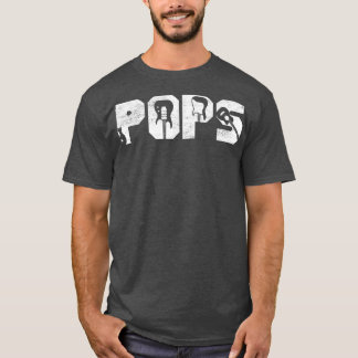 T-shirt Meilleurs Pops jamais guitariste guitariste