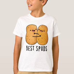 T-shirt Meilleurs Puds Amusant Best Buddies Pomme de terre