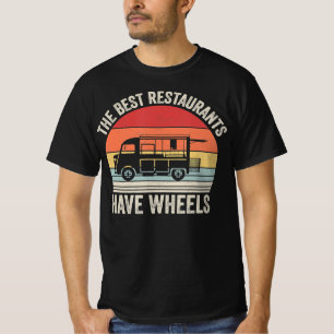 T-shirt Meilleurs Restaurants Ont Roues Nourriture Taco Tr