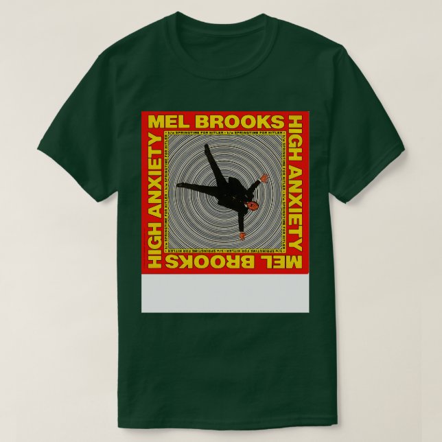 T-shirt Mel Brooks Grande anxiété (Design devant)