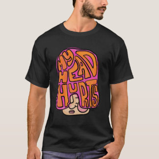 T-shirt Mel F Arts Ma Tête Me Fait Mal Aux Têtes Et Migrai