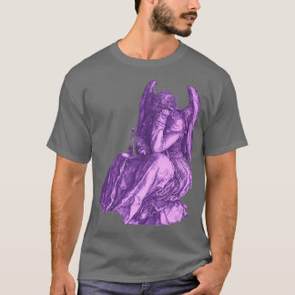 T-shirt Melancholia Durer violet
