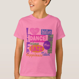 T-shirt Mélange de danse