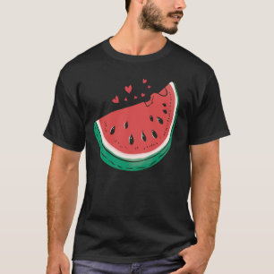T-shirt Mélange de pastèque Melon saison de vacances d'été