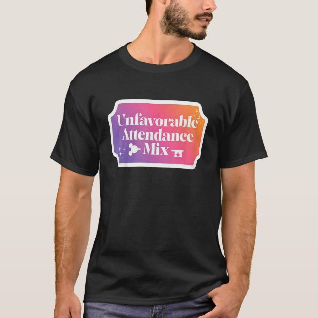 T-shirt Mélange de présence défavorable pour les enfants (Devant)