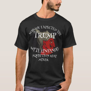 T-shirt Mélange de vin DHS FBI CBP TRUMP INQUISITION ESPAG