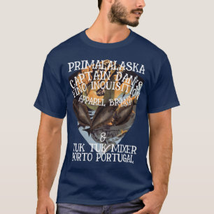 T-SHIRT MÉLANGE D'ENQUÊTE VINO DU CAPITAINE PRIMALALASKA