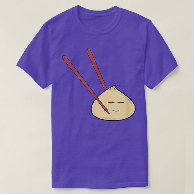 T-shirt Mélange Dumpling Funny Dim Sum (Design devant)