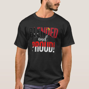 T-shirt Mélange Et Fière Moitié Papouasie-Nouvelle-Guinée