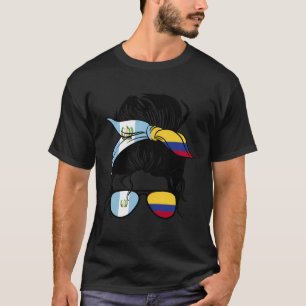 T-shirt Mélange moitié guatémaltèque moitié colombien Guat