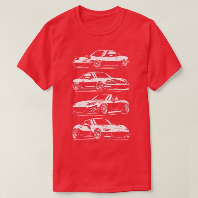 T-shirt Mélange MX5 (Design devant)