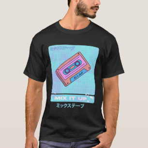 T-shirt Mélanger jusqu'à 80 s Esthétique Vaporwave Japonai