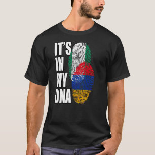 T-shirt Mélanger L'ADN De L'Arménie Et Du Nigeria Patrimoi
