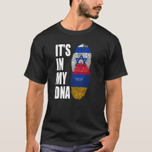 T-shirt Mélanger L'ADN Et L'ADN Israélien