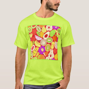 T-shirt Mélanges étonnants de Motifs de fruits. Commandez 