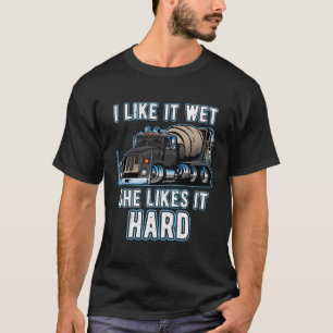 T-shirt Mélangeur de béton amusant - Mélangeur de ciment P