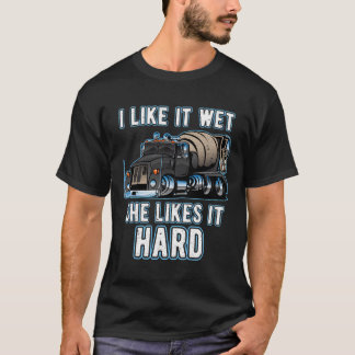 T-shirt Mélangeur de béton amusant - Mélangeur de ciment P