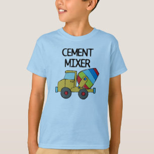 T-shirt Mélangeur de ciment coloré