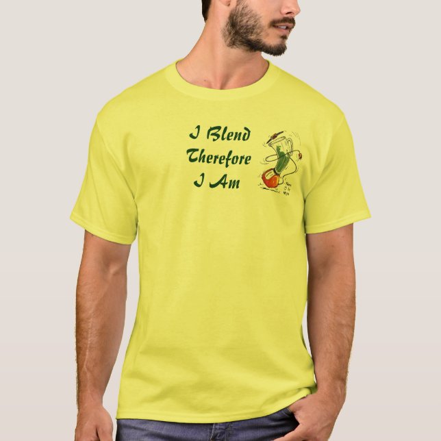T-shirt Mélangeur de danse - je me mélange par conséquent (Devant)