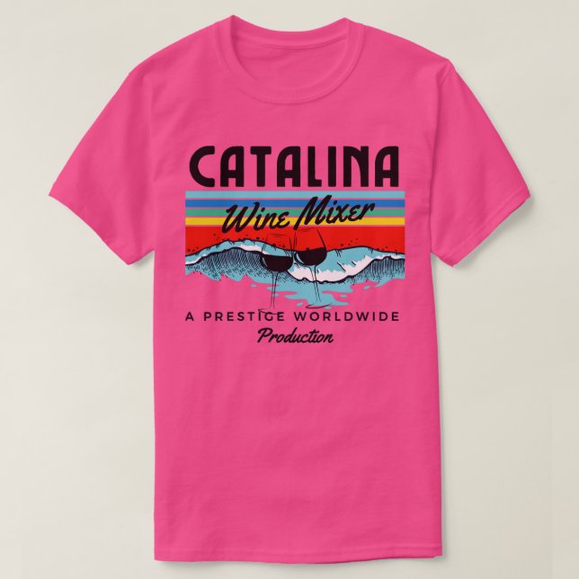 T-shirt Mélangeur de vin Catalina2 (Design devant)