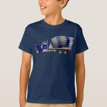 T-shirt mélangeur en béton de roche solide