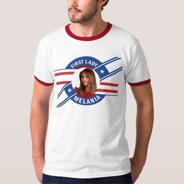 T-shirt Melania pour première Madame (Devant)