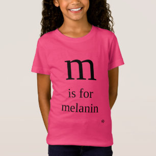 t-shirt melanin